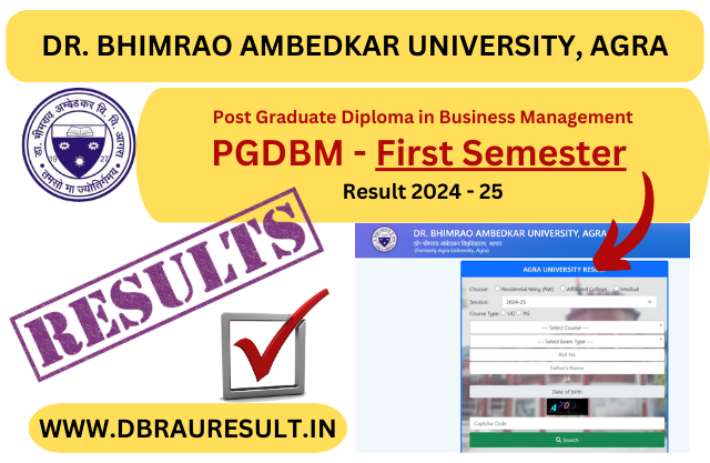 PGDBM First Semester Result 2025
