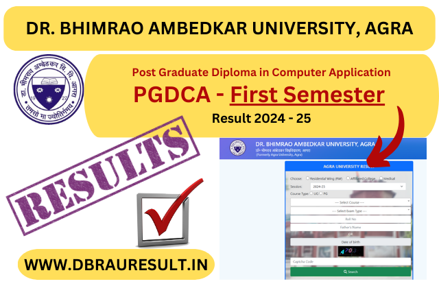 PGDCA First Semester Result 2025