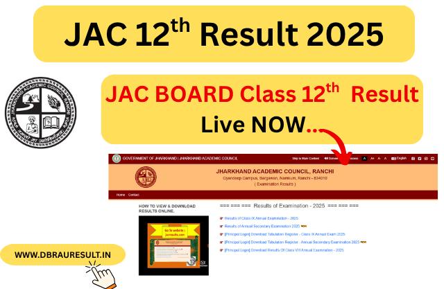 JAC 12th Result 2025