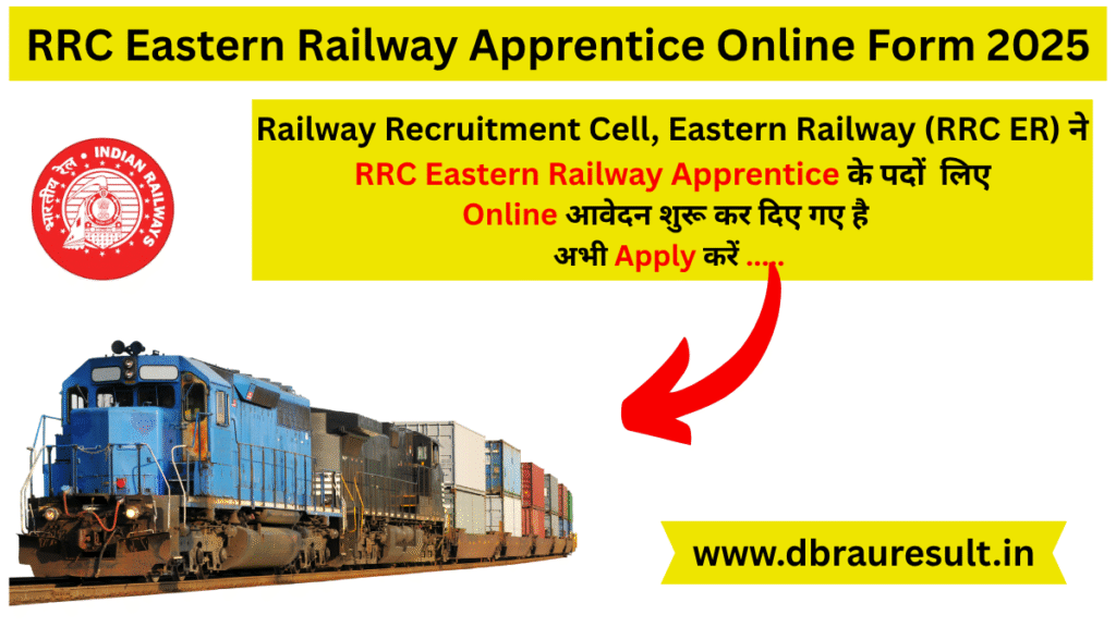 RRC Eastern Railway Apprentice Online Form 2025