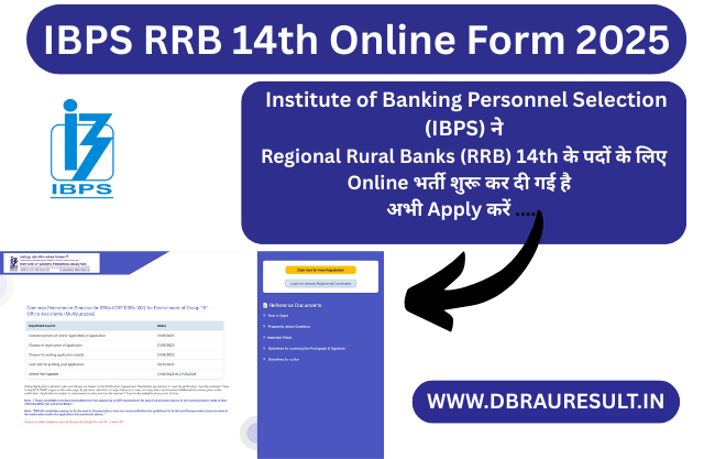 IBPS RRB 14th Online Form 2025