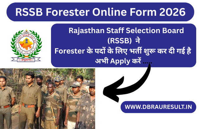 RSSB Forester Online Form 2026