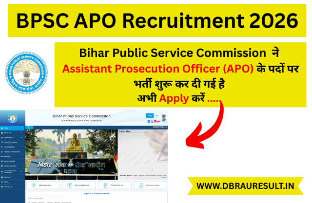 BPSC APO Recruitment 2026