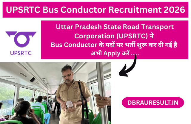 UPSRTC Bus Conductor Recruitment 2026