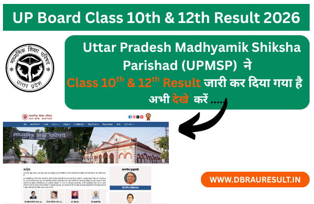 UP Board Class 10th & 12th Result 2026