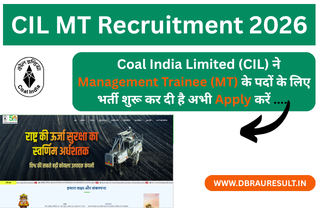 CIL MT Recruitment 2026