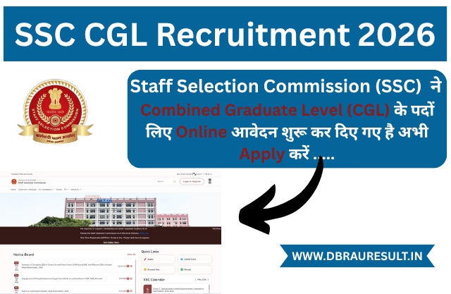 SSC CGL Recruitment 2026