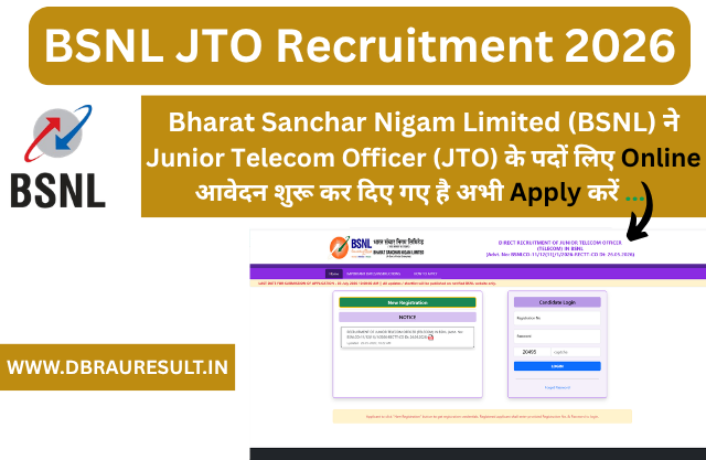 BSNL JTO Recruitment 2026