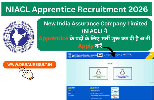 NIACL Apprentice Recruitment 2026