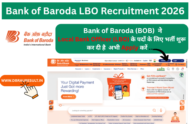 Bank of Baroda LBO Recruitment 2026