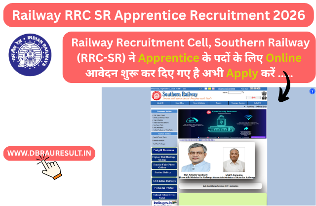 Railway RRC SR Apprentice Recruitment 2026