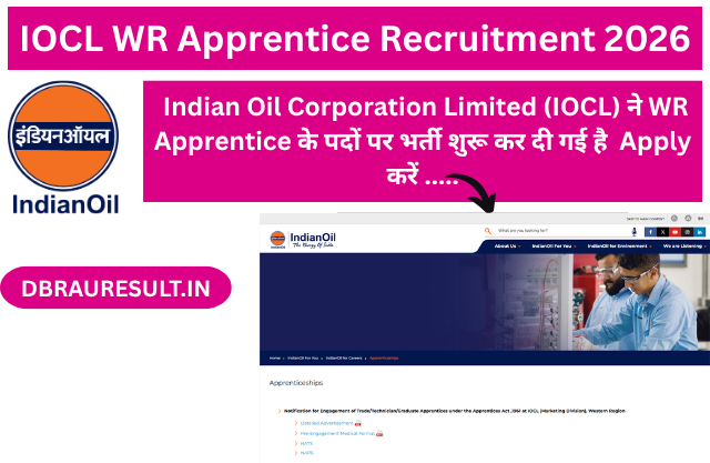 IOCL WR Apprentice Recruitment 2026