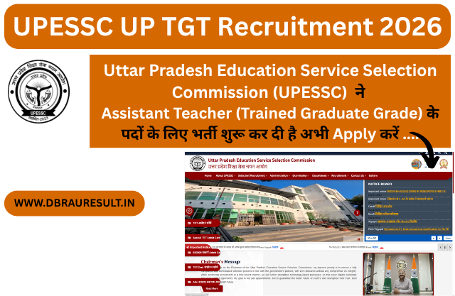 UPESSC UP TGT Recruitment 2026